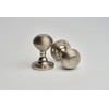 Designer Levers - Beehive Mortice Door Knob - Brushed Satin