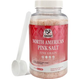 52USA North American Pink Salt, Fine Grain, 1 lb, Rich in Trace Minerals, Kosher Salt, Gluten Free, All Natural Sea Salt, Perfect for Cooking & Seasoning