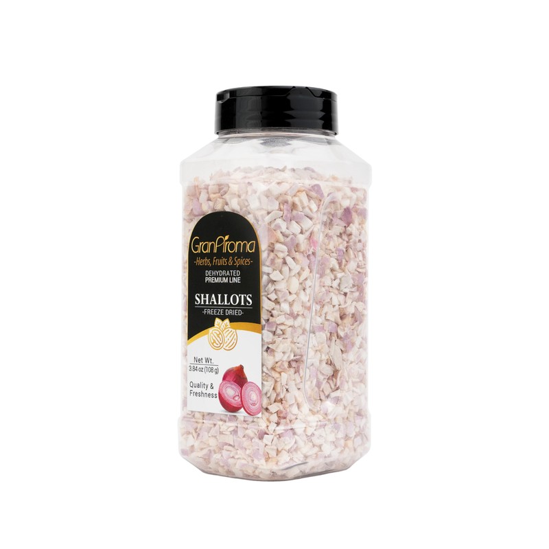 GranAroma Freeze Dried Shallots, Savory Flavor, Sauces & Soups, Versatile