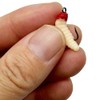 30pcs/kit PVC Maggots Fishing Baits Worms with 8# Hooks Fishing