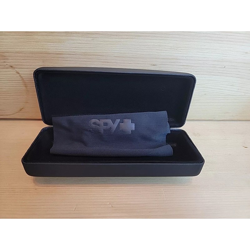 SPY+ Eyeglass Optical Case - Plus Cleaning Cloth, Color Matt