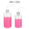 stonylab Chemical Wash Bottle, 2-Pack Plastic Safety Lab Squeeze Wash