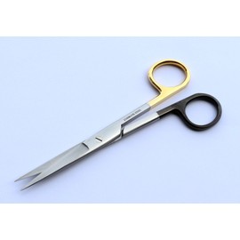 zikimed Operating Surgical Scissors Sharp/Sharp T.C Blades Stainless Steel 15 Cm