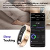 Smart Ring Women Fitness Ring Pedometer Heart Rate Monitor Sleep