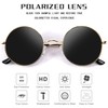 FEISEDY B2528 Men's Polarized Sunglasses, Retro Round Frame, Sunglasses, Fashionable,