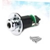 Kisangel Electric Guitar Input Jack with Strap Button Output Socket