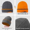 Rosoz Beanie for Men Women Winter Hats Reversible Soft Warm