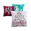 Southshore Fine Living, Inc. Set of 3 Christmas Throw Pillows,
