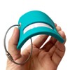 5Pack Silicone Luggage Tag with Name ID Card Perfect to