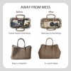 OAikor Satin Purse Organizer Insert for Hermes Garden Party 36,