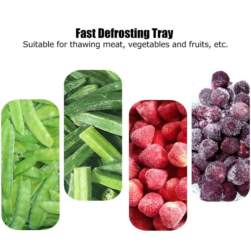 Defrosting Plate, Non-Stick Coating 11.6 x 8.2 x 0.1 Inch
