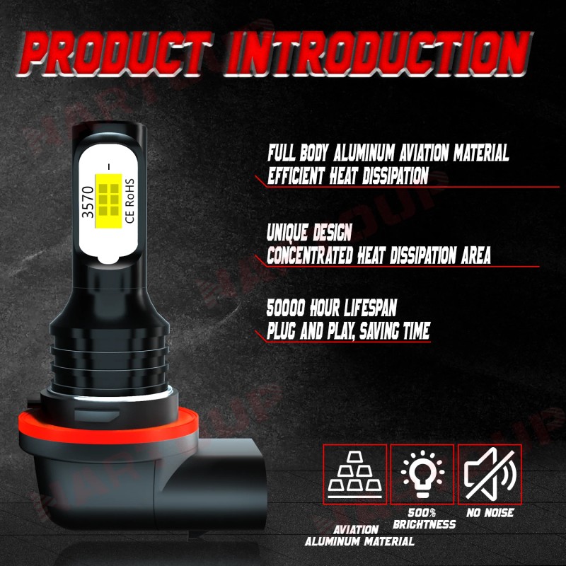 AQJ For Honda 33150-HN5-670 Headlight Bulb ATV For Ranger Rubicon