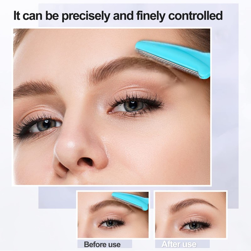 Sularpek Pack of 6 Eyebrow Razors, Eyebrow Shaper, Face Razor,