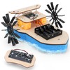 RC Boat, Building Kit for Kids Ages 8-12, Paddle Boat,