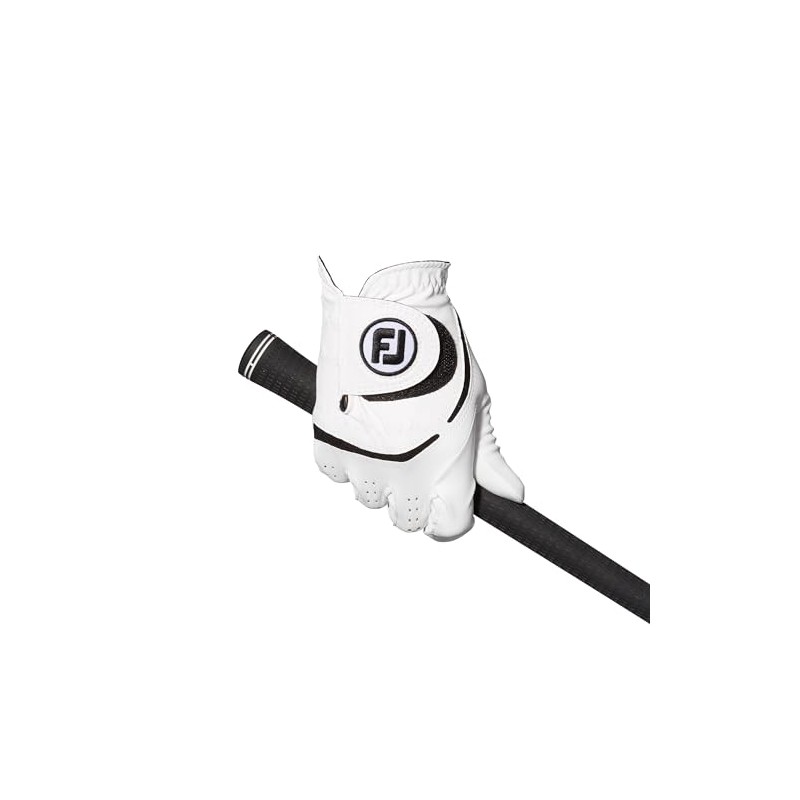 FootJoy Weathersoff Men's Golf Gloves, white