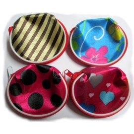 4x Mini Wallet Case Varriert