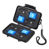 Sanwa Supply FC-MMC29BK Memory Card Case, Waterproof, Dustproof, IP55 Equivalent