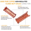 SVAAR 6 Gauge Flared Barrel Butt Splice Connectors Kit 30PCS