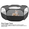 Foldable Small Animal Hamster Fence Autoopen Outdoor Indoor Exercise Crawling
