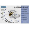 SUMBIN Grade 2 Commercial Heavy Duty Passage Door Lever Lockset,