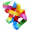 HOMEBT 2M Pieces Dance Ribbons Streamers Rhythmic Gymnastics Ribbon Wands