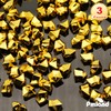 PMLAND Gold Acrylic Ice Rocks -550 Pcs 2.25 Quarts Bulk