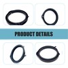 6.5 Inch Speaker Adapter Bracket Ring, All-in-one ABS Plastic Audio