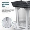MrCrafts Nature Bird Feeders for Outdoors Hanging - Attract Wild