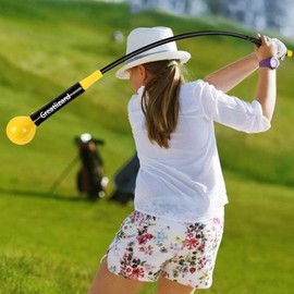 Greatlizard Golf Swing Training Aid Golf Swing Trainer Aid Golf Practice Warm-Up Stick for Strength Flexibility and Tempo Training Golf Golf Swing Aid for Men and Women