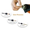 HIDOTOL Titanium Combination Drill and Tap Bits Set with Quick