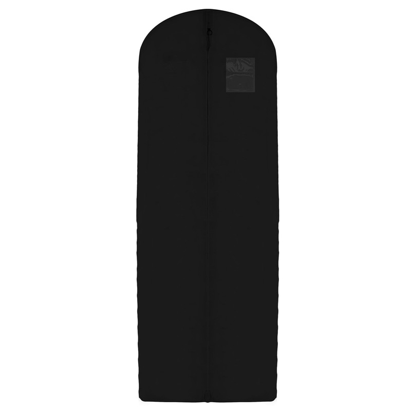 Hoesh International Single Bridal/Dress Carrier with Adjustable Shoulder Strap (Black)