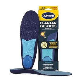 Dr. Scholl's - Ortesis Dr. Scholl's para aliviar el dolor para fascitis plantar para mujeres, 1 par, tallas 6-10