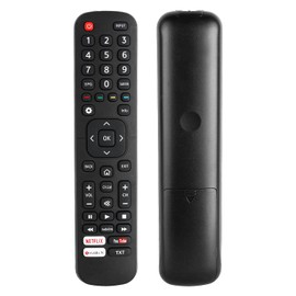 Remote Control EN2AK27H Compatible with Hisense Smart 4K TV H43N5300 H43N5305 H55N5305 H65N5300 H43NEC5205 H65NEC5205 H55N5300UK H65N5300UK Replacement Controller with NETFLI X YouTube YouTube