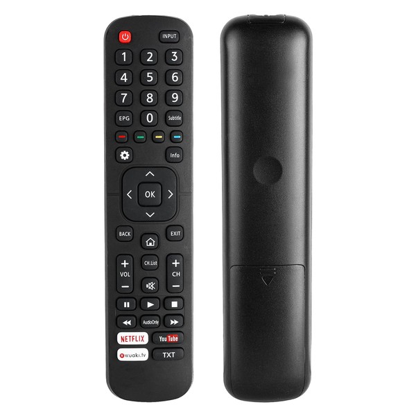 Remote Control EN2AK27H Compatible with Hisense Smart 4K TV H43N5300