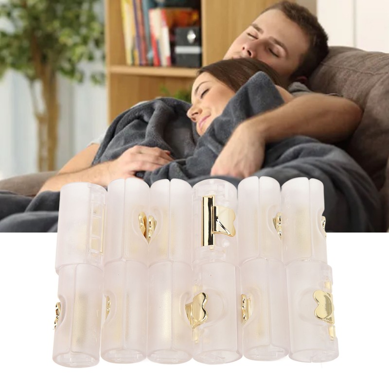 12Pcs Bed Sheet Grippers Adjustable Strong Clamp Force Sturdy ABS