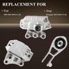 Engine Motor Mount & Trans Mount Replacement for F-iat 500X