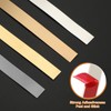 HARFINGTON Metal Wall Trim 26.2ft x 1.97" Peel and Stick