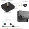 Gokelomg Clock Movement Black Time Minutes Second DIY Tool Set