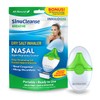SinuCleanse Inhalo Nasal Dry Salt Inhaler, 100% All-Natural Deep Penetrating
