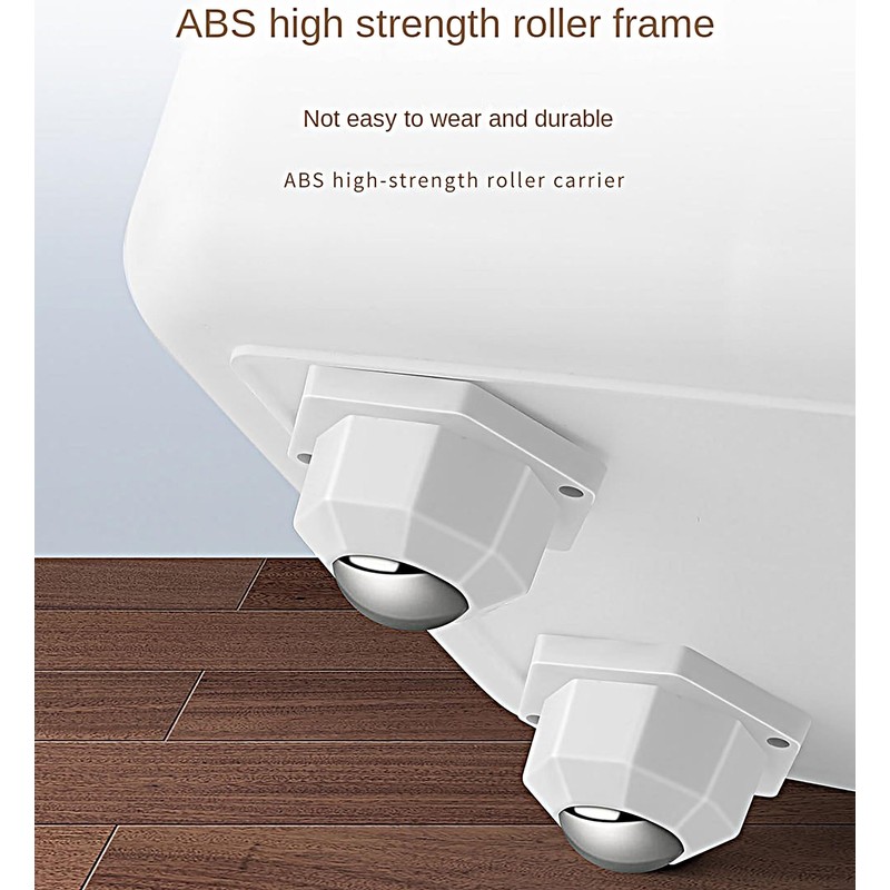 12 Pack Self Adhesive Caster Wheels, Swivel Wheels for Furniture,