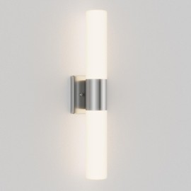 Light Modern Bathroom Light Fixture Brushed Nickel Vanity Lights with Frosted Glass Shade Bathroom Wall Light Sconce for Mirror Bedroom Living Room Hallway Cabinet Porch 21 Inch