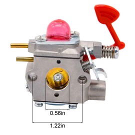 Yooppa 545081855 Carburetor for Craftsman 545081855 Carburetor, WT-875 WT-875A Carb Fit Poulan BVM200C BVM200VS P200C GBV325 P325 MAC GBV325 M325 M320 545081855 Carburetor
