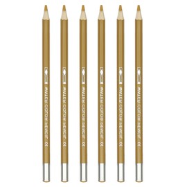 PATIKIL Watercolor Pencil, 6Pcs Water Soluble Pencils for Blending, Coloring, Sketch Drawing, Painting, Bright Orange