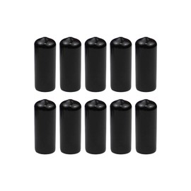 PolyMath Snooker Tip Cover Cue Protector, 10pcs Pool Cue Tip Rubber Cover Billiard Cues Stick Protection for Snooker Cue Tip Pool Billiards Accessories