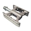 MKS (Mikashima Seisakusho) Bicycle Pedal, Compact, Silver