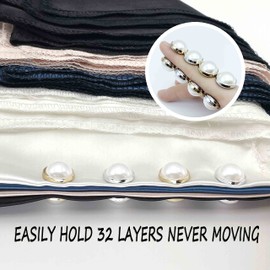 Strong Hijab Magnets Pearl Safety Magnetic Hijab Pins for Clothes Scarves Niqab Hijab Magnet for Women Girls Magnets for Hijab
