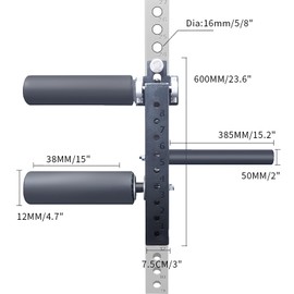 CONBUT Leg Extension Rack Attachment for Makes The Legs More Fixed, Leg Extension Attachment for Adjustable Leg Extension and Curl Machine Squat Rack Attachment