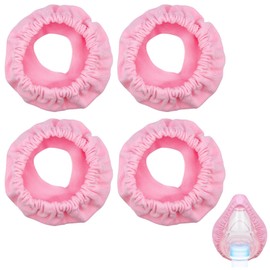 Mask Liners for CPAP 4Pcs Soft Elastic Mask Cushion Covers for Most Full Face Masks CPAP Mask Liners (Pink)