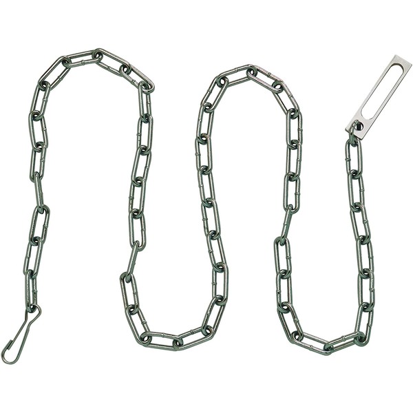 Peerless Handcuff Company Security Chain with Oversize Pass-Through Link and Heavy Duty Snap at Either End (78-Inch)