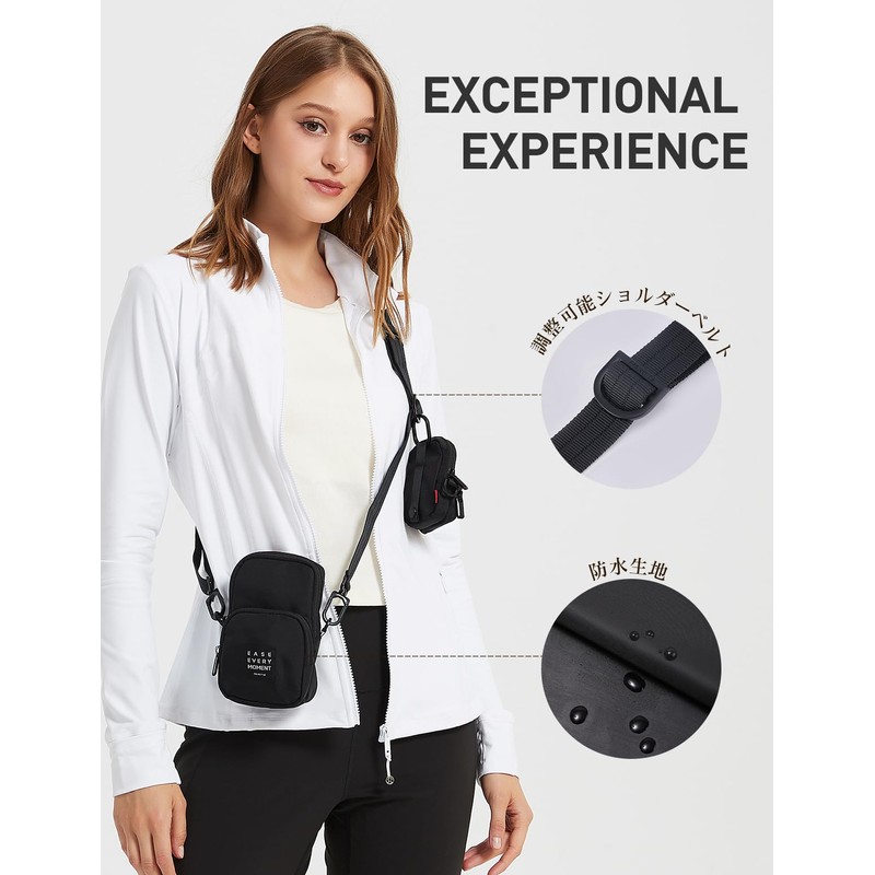Project-cb Smartphone Pouch, Earphone Pouch, Mini Pouch, Carabiner Included, Smartphone